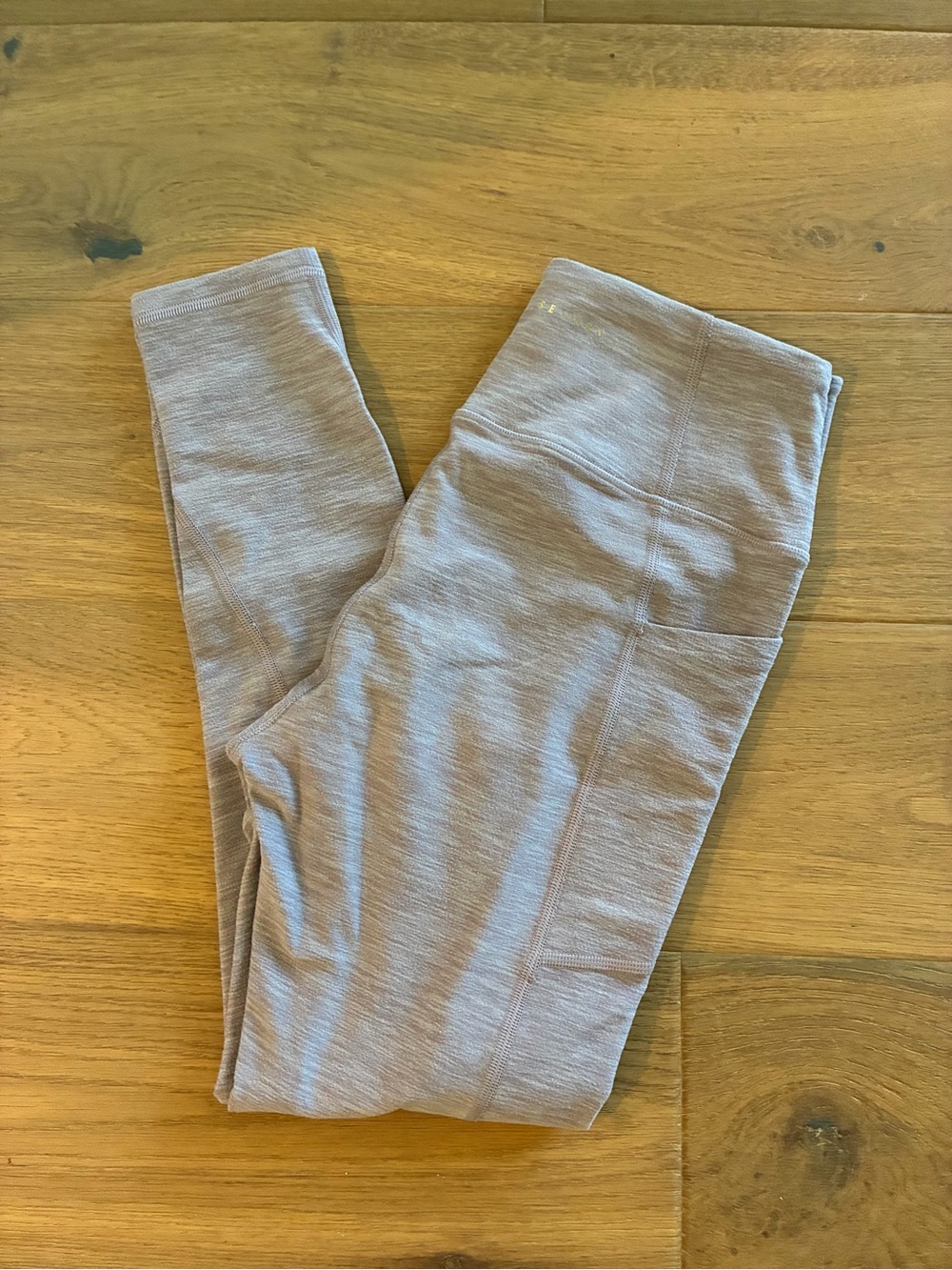 Victoria's Secret Heathered Mauve Leggings
